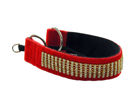 Strass halsband Greyhound